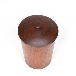 Storage jar vintage Danish in teak