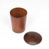 Opbergpot vintage Deens in teak