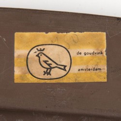 Vintage wall tile from De Goudvink 'Jonas in the Whale'