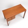 Small model vintage teak Mid-Century desk