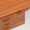 Small model vintage teak Mid-Century desk