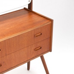 Teak Mid-Century vintage dressing table from Ølholm Møbelfabrik