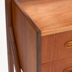 Teak Mid-Century vintage dressing table from Ølholm Møbelfabrik