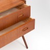 Teak Mid-Century vintage dressing table from Ølholm Møbelfabrik