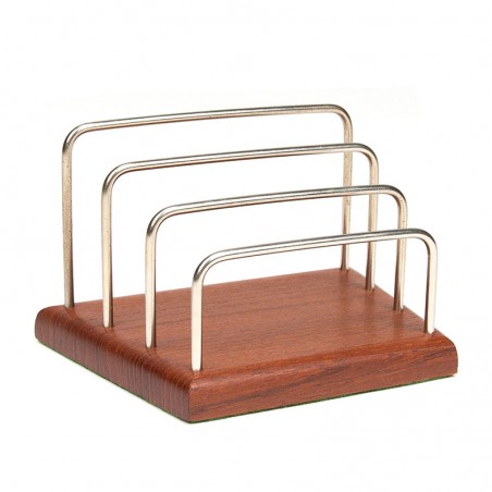 Teak Mid-Century Danish Vintage Letter Holder