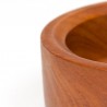 Teak serving bowl Danish vintage model