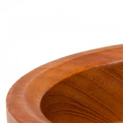 Teak serving bowl Danish vintage model