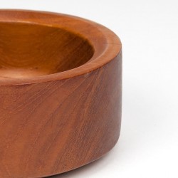 Teak serving bowl Danish vintage model