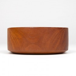 Teak serving bowl Danish vintage model