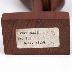 Arne Basse vintage model no. 355 teak bird