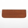 Small model vintage Danish teak wall shelf