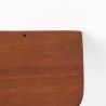 Small model vintage Danish teak wall shelf