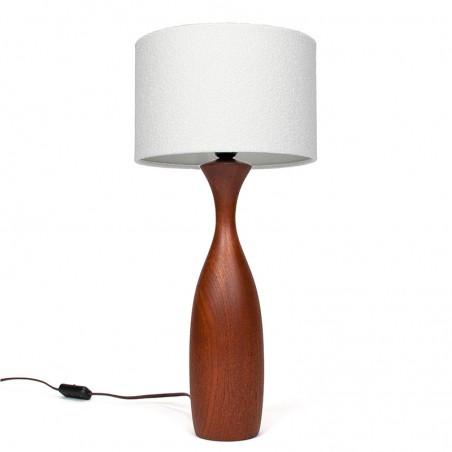 Mid-Century Danish vintage design table lamp in teak