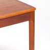 Swedish teak vintage coffee table design Yngvar Sandström