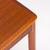 Swedish teak vintage coffee table design Yngvar Sandström