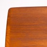 Swedish teak vintage coffee table design Yngvar Sandström