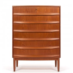 Mid-Century Danish luxury model chest of drawers in teak