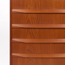 Mid-Century Danish luxury model chest of drawers in teak