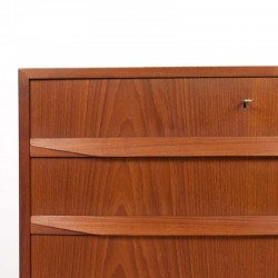 Mid-Century Danish luxury model chest of drawers in teak