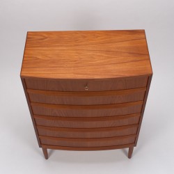 Mid-Century Danish luxury model chest of drawers in teak