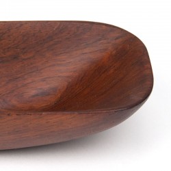 Rosewood vintage Danish serving bowl