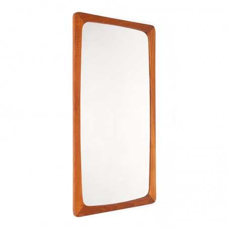 Mid-Century Teak Danish Vintage Mirror