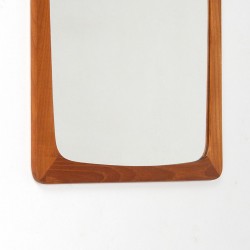 Mid-Century Teak Danish Vintage Mirror