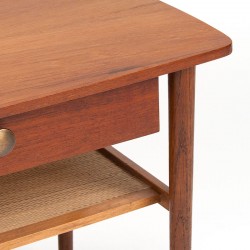 Deense teak kastje vintage model met kleine lade