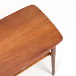 Deense teak kastje vintage model met kleine lade