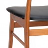 Model 210 Deense Mid-Century eettafel stoelen van Farstrup