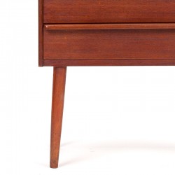 Teak Mid-Century vintage Deens ladekastje