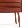 Teak Mid-Century vintage Deens ladekastje