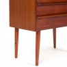 Teak Mid-Century vintage Deens ladekastje