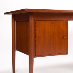 Gunnar Nielsen Tibergaard teak vintage Danish desk