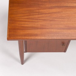 Gunnar Nielsen Tibergaard teak vintage Danish desk