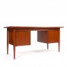 Gunnar Nielsen Tibergaard teak vintage Danish desk