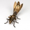 Vintage brass object in the shape of a fly