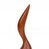 Teak 1950s vintage sculpture of a bird