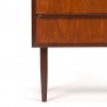 Mid-Century Danish small model chest of drawers with 3 drawers