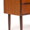 Mid-Century Danish small model chest of drawers with 3 drawers