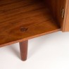 Mid-Century Deens teakhouten vintage bureau zestiger jaren