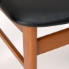 Deense Mid-Century eetkamerstoelen set van 4