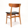 Deense Mid-Century eetkamerstoelen set van 4