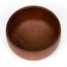 Teak vintage round model serving bowl