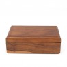 Small model vintage rosewood storage box