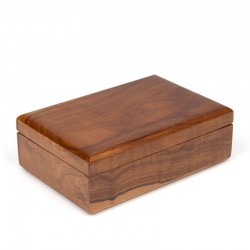 Small model vintage rosewood storage box