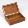 Small model vintage rosewood storage box