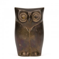 Small figurine of an owl vintage fifties