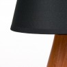 Danish table lamp vintage model with teak base