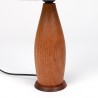 Danish table lamp vintage model with teak base